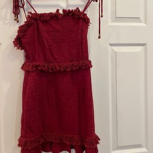 Skylar and Madison Red Dress. JUNIORS